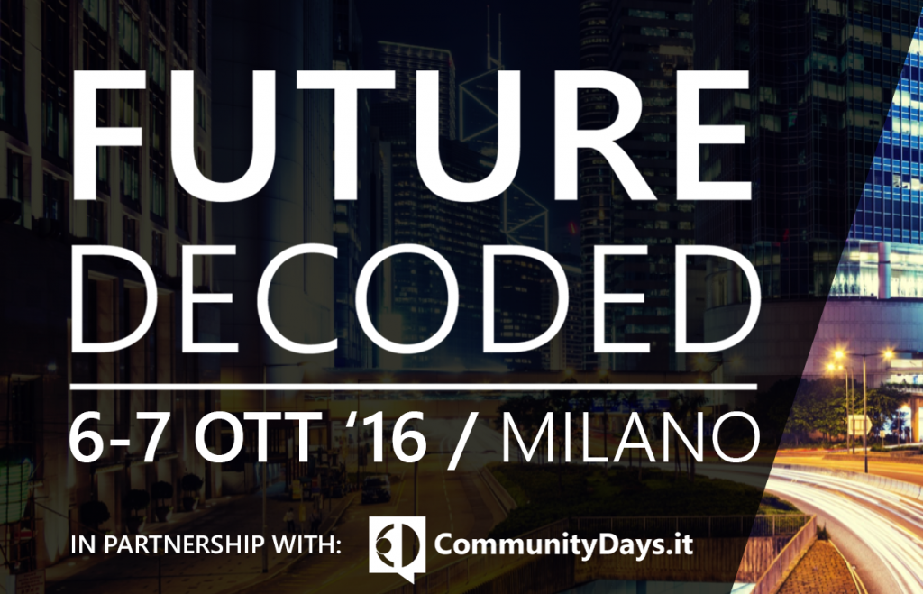 FutureDecoded 2016